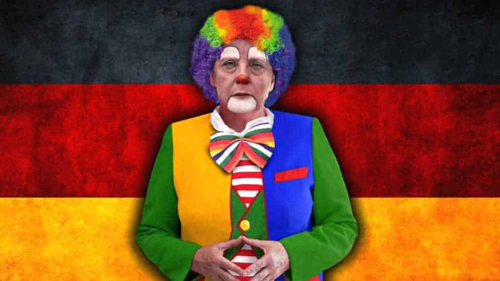 Die Tyrannei des Merkel-Clowns