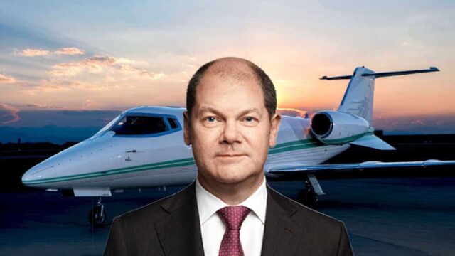 SPD-Kandidat Olaf Scholz: Erst Klimanotstand propagieren, dann Wahlkampf mit dem Learjet