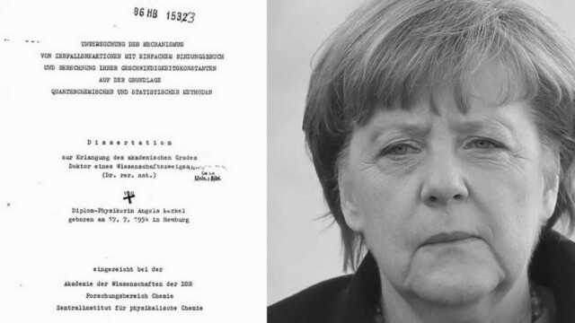 Dreistes Plagiat: Angela Merkels Doktorarbeit – wissenschaftliche Analyse liefert Beweise