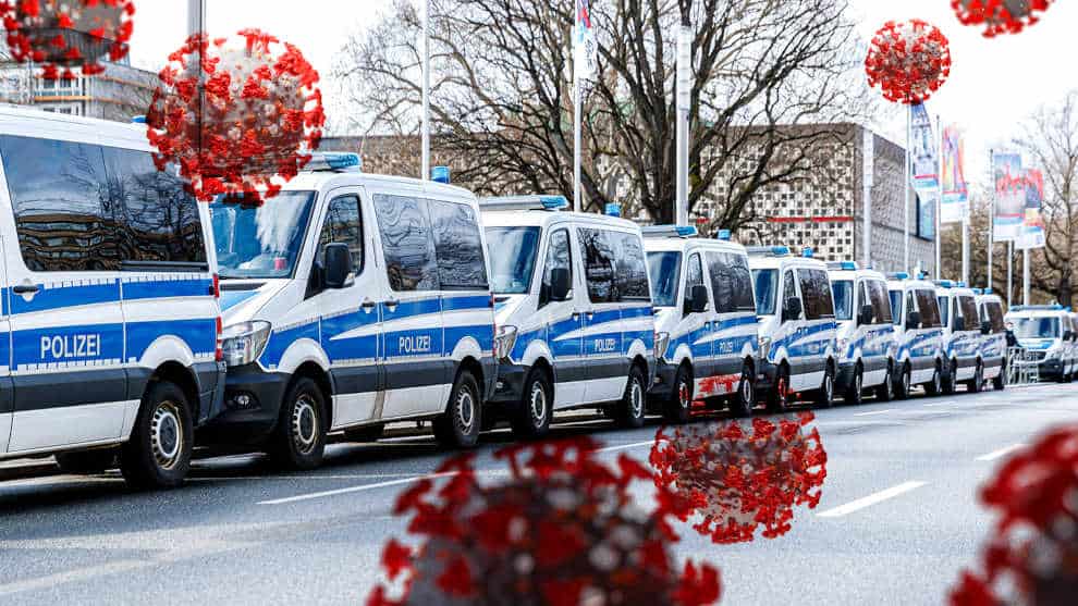 Corona in Sachsen: Hunderte Fälle unter Polizisten – 80% der Infizieren waren geimpft