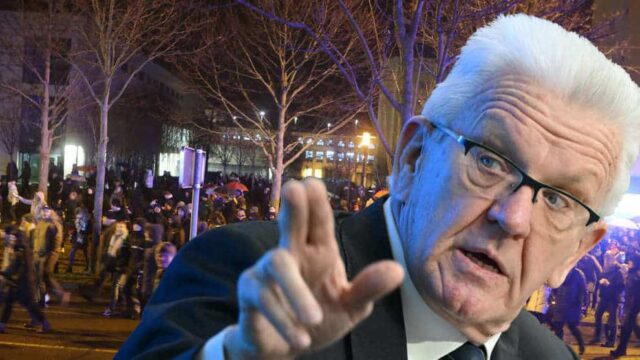 Skandalurteil gegen Regierungskritiker: 60.000 Euro Strafe wegen Demo nahe Kretschmann-Haus