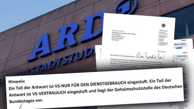 Bundesregierung macht Gekaufte Journalisten zum Staatsgeheimnis