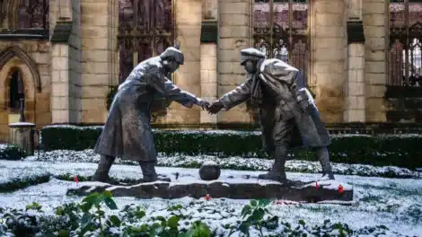 Weihnachtsfrieden im Ersten Weltkrieg: Der Zauber von Heiligabend