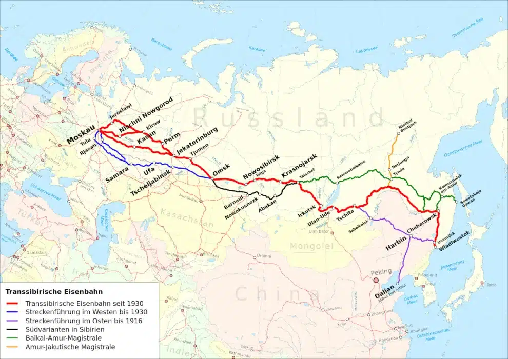 Mein Russland: Abenteuer Transsibirische Eisenbahn (Teil 2)