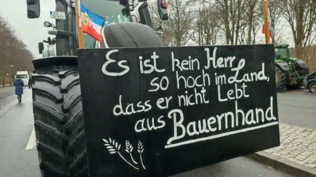 Landwirt im Interview: „Bauern sind Restgeldempfänger“