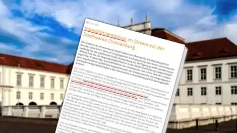 Notlage wegen Wärmepumpen: Stadt Oranienburg hat keinen Strom mehr