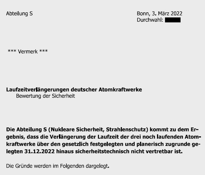 Geheimakten: Wie die Grünen beim Atomausstieg betrogen