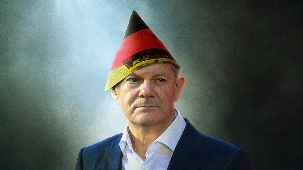 Scholz: Wie lange müssen wir diesen Taugenichts noch ertragen?