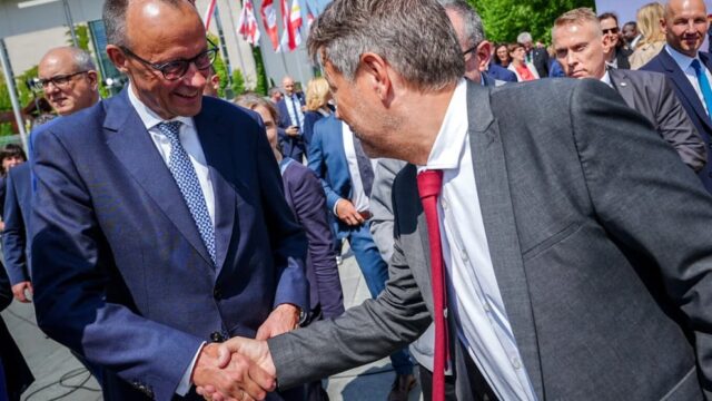 Geheimgespräche: Merz und Habeck bereiten Schwarz-Grün vor
