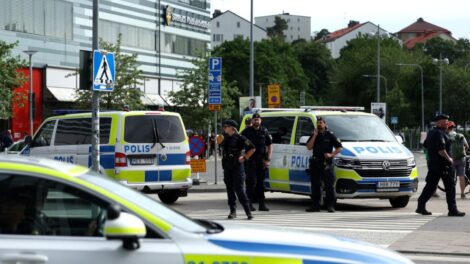 Kindersoldaten tränken Schweden in Blut