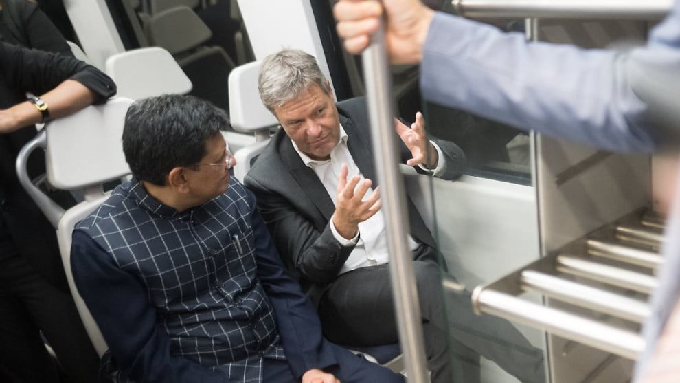 Indischer Handelsminister demütigt Habeck in der U-Bahn