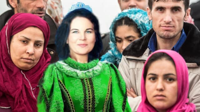 Schlepperkönigin Annalena Baerbock