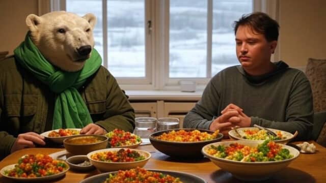 Klimahysterische Schulbücher und CO2-neutrales Mensa-Essen