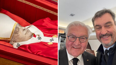 Grinse-Selfie bei Papst-Bestattung: Söder sorgt für Empörung