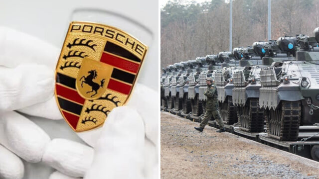 Aus der Krise in den Krieg? Porsche zieht die Panzerketten auf