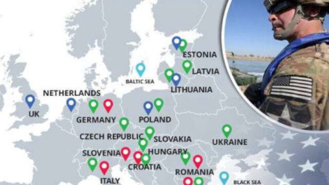 Das Spinnennetz: Die US-Stützpunkte auf der Welt