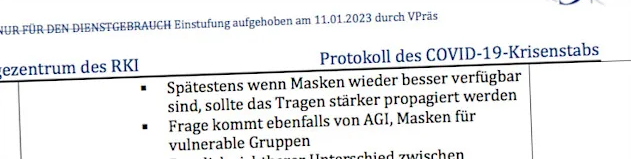Maskenpflicht: Wie das Robert Koch-Institut die Öffentlichkeit täuschte 3 Maskenpflicht: Wie das Robert Koch-Institut die Öffentlichkeit täuschte