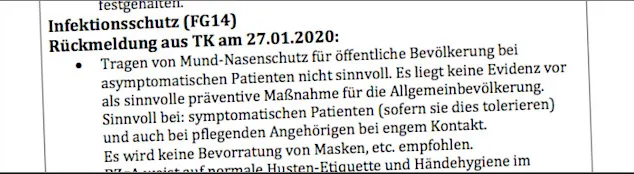 Maskenpflicht: Wie das Robert Koch-Institut die Öffentlichkeit täuschte 2 Maskenpflicht: Wie das Robert Koch-Institut die Öffentlichkeit täuschte