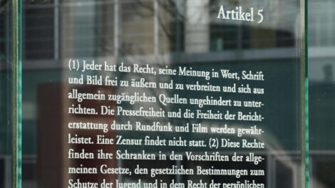 Ohne Meinungsfreiheit kann man nicht denken