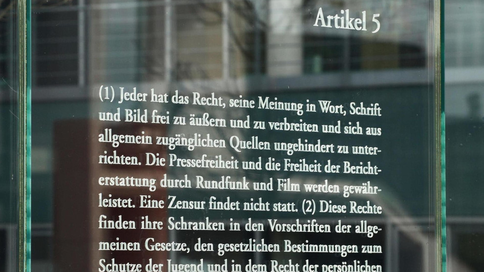 Ohne Meinungsfreiheit kann man nicht denken