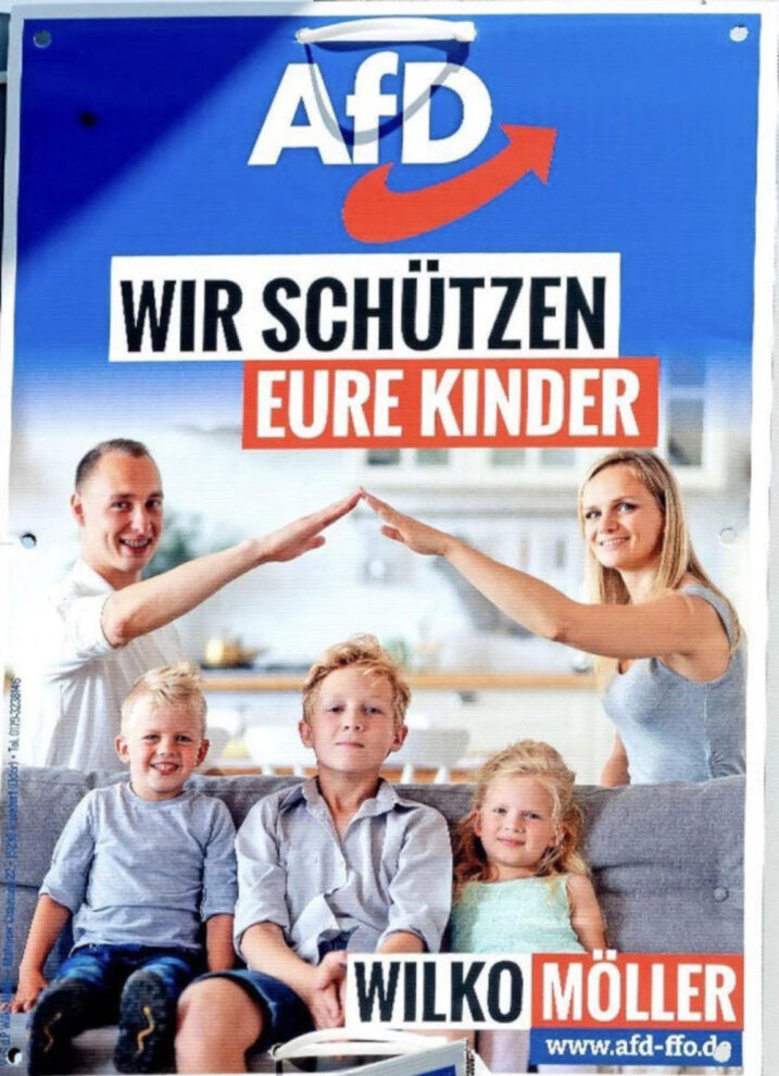 Hitlergruß im Wahlplakat? Anklage gegen AfD-Kandidat