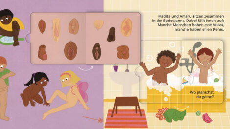Ab 18 Monaten: Kinderbuch schockiert mit Genitalien-Bildern