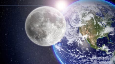 Der Westen teilt den Mond auf