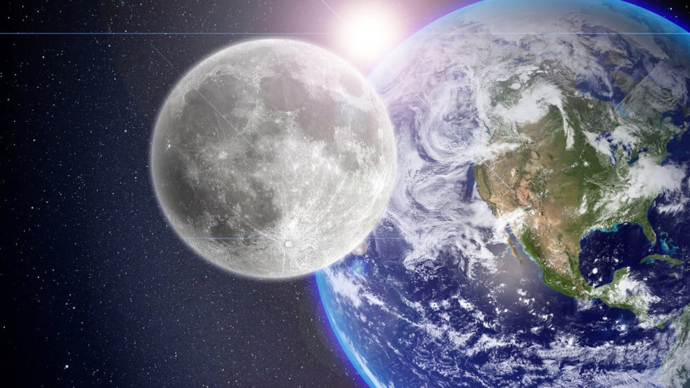 Der Westen teilt den Mond auf
