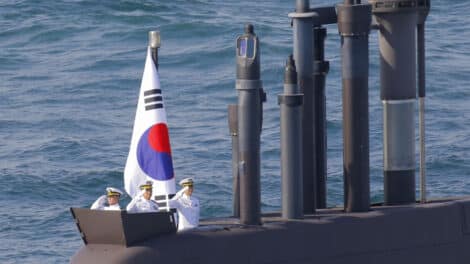 Südkorea rüstet für weltweiten Seekrieg