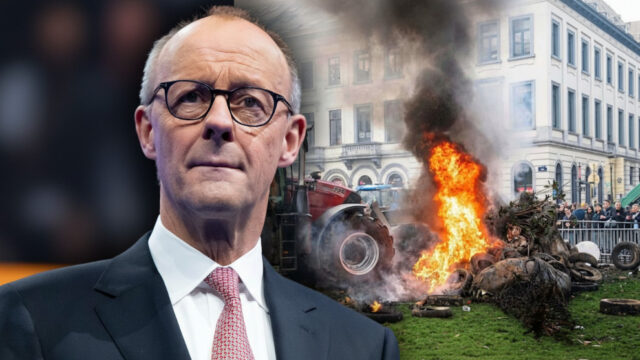 EU-weite Bauernproteste als Symptom: Merz muss weg!