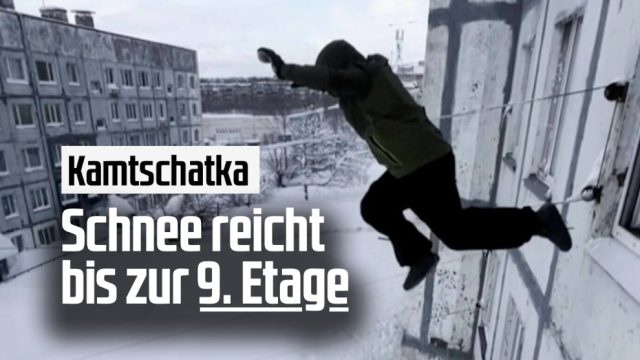 Kamtschatka versinkt im Schnee: Jahrhundert-Winter in Russland!