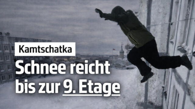 Kamtschatka versinkt im Schnee: Jahrhundert-Winter in Russland!