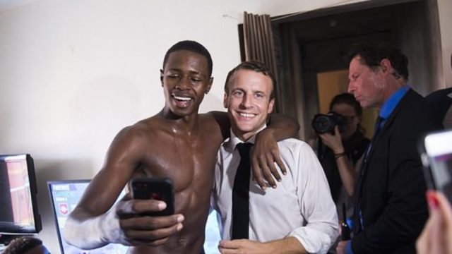 Schwul: Macron mag junge Männer