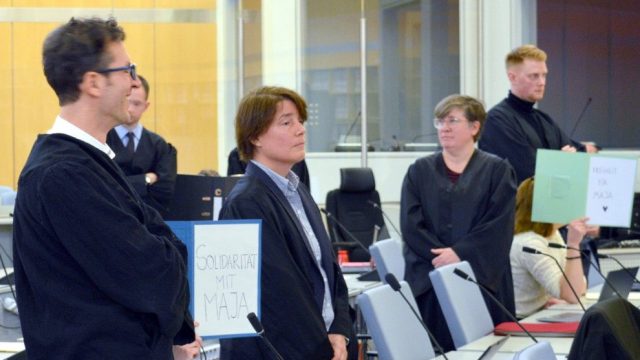 Vor Ort: Tumult im Hammerbande-Prozess