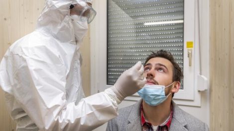 Nur 14 Prozent der PCR-Positiven waren infiziert