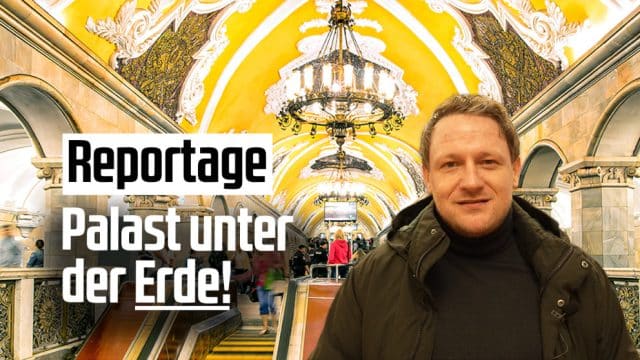 Metro Moskau: Die schönste U-Bahn der Welt