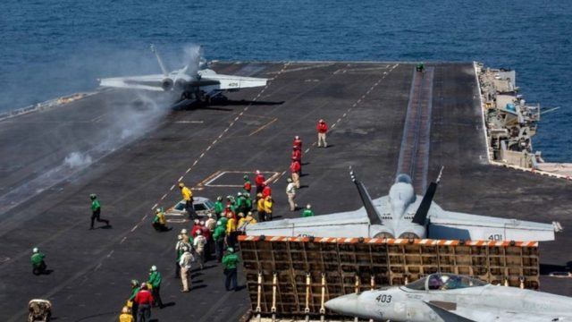 Iran: US-Flotte muss sich mehr als 1.000 Kilometer zurückziehen