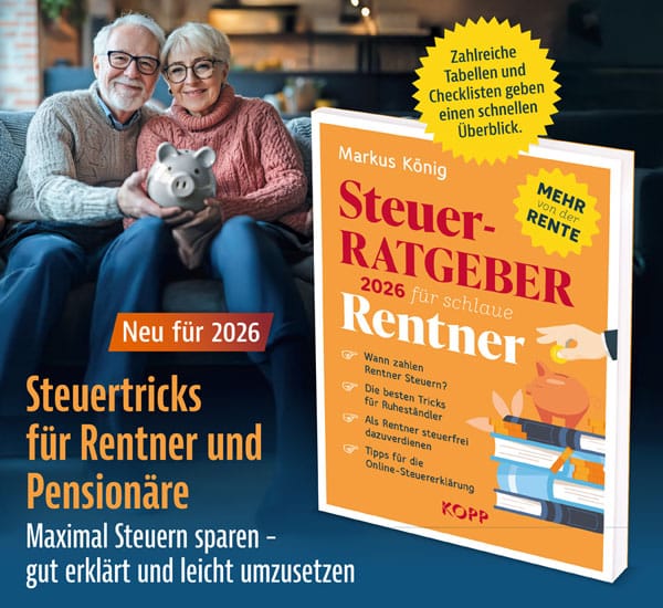 Steuerratgeber 2026 für schlaue Rentner