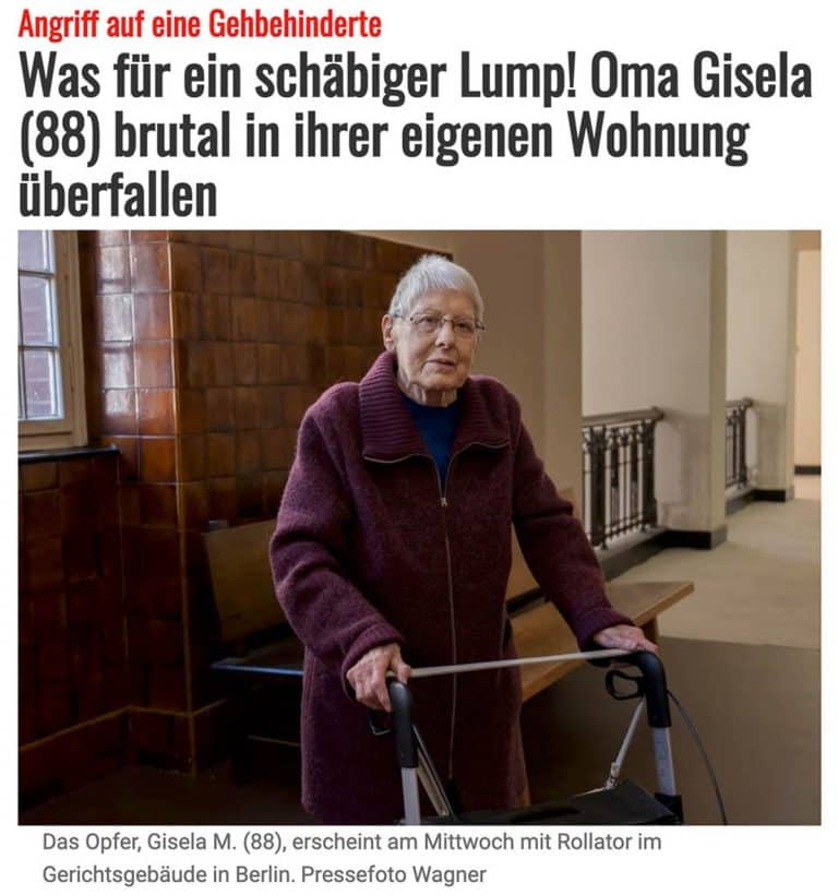 Stilles Sterben: Wie Asylanten unsere Senioren abschlachten