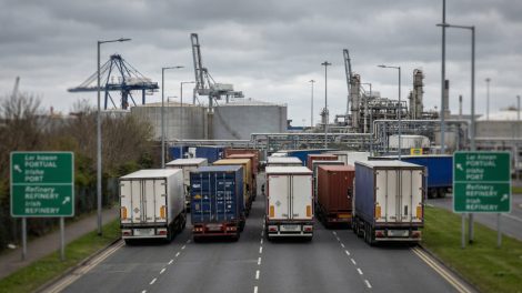 Spritpreise: Blockaden und Unruhen in Irland