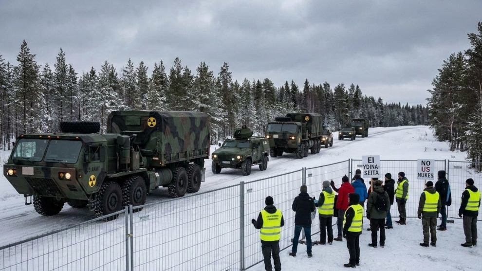 Finnland werden US-amerikanische Atomwaffen aufgezwungen