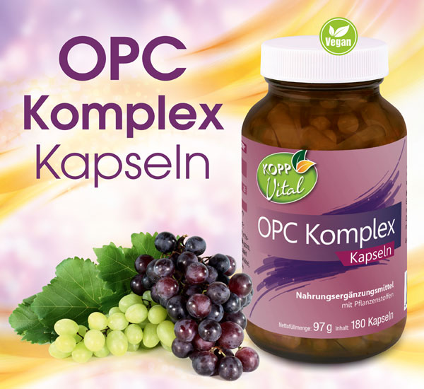 Kopp Vital® OPC Komplex / 105 mg / 180 Kapseln