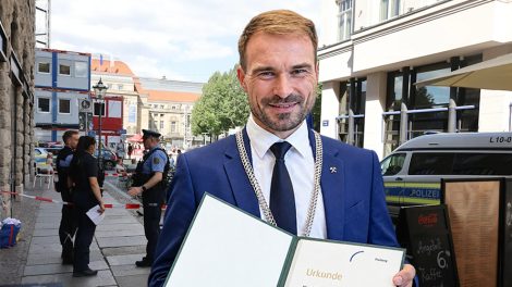 Leipzig: Oberbürgermeister randaliert in Hotel und verletzt Polizisten