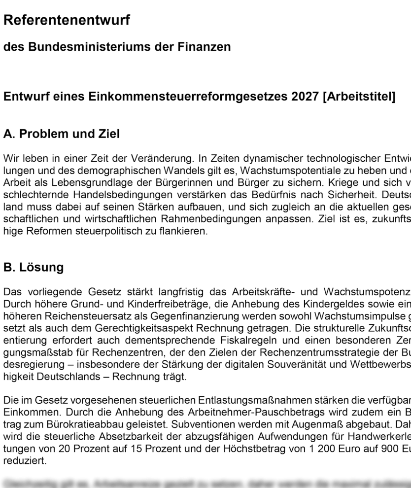 Uns droht eine doppelte Steuer-Schweinerei