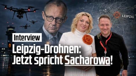 Sacharowa exklusiv: Wurden die Leipzig-Drohnen inszeniert?