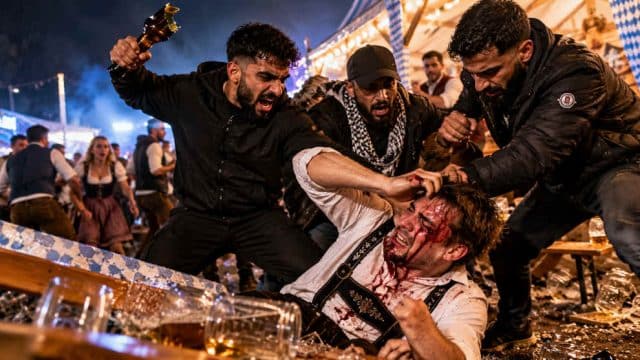 Migranten-Mob überfällt sächsisches Oktoberfest